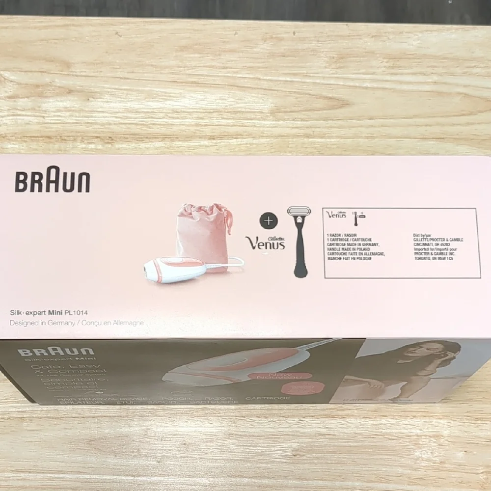 BRAUN Silk-expert Mini IPL Hair Removal Device - Pink. NEW SEALED BOX!!! - Picture 5 of 7